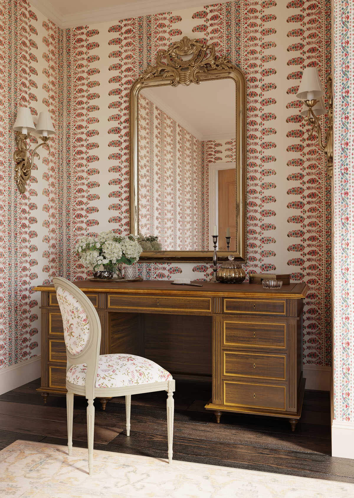 Chancay Print - Beige/Multi - BRUNSCHWIG & FILS Fabric