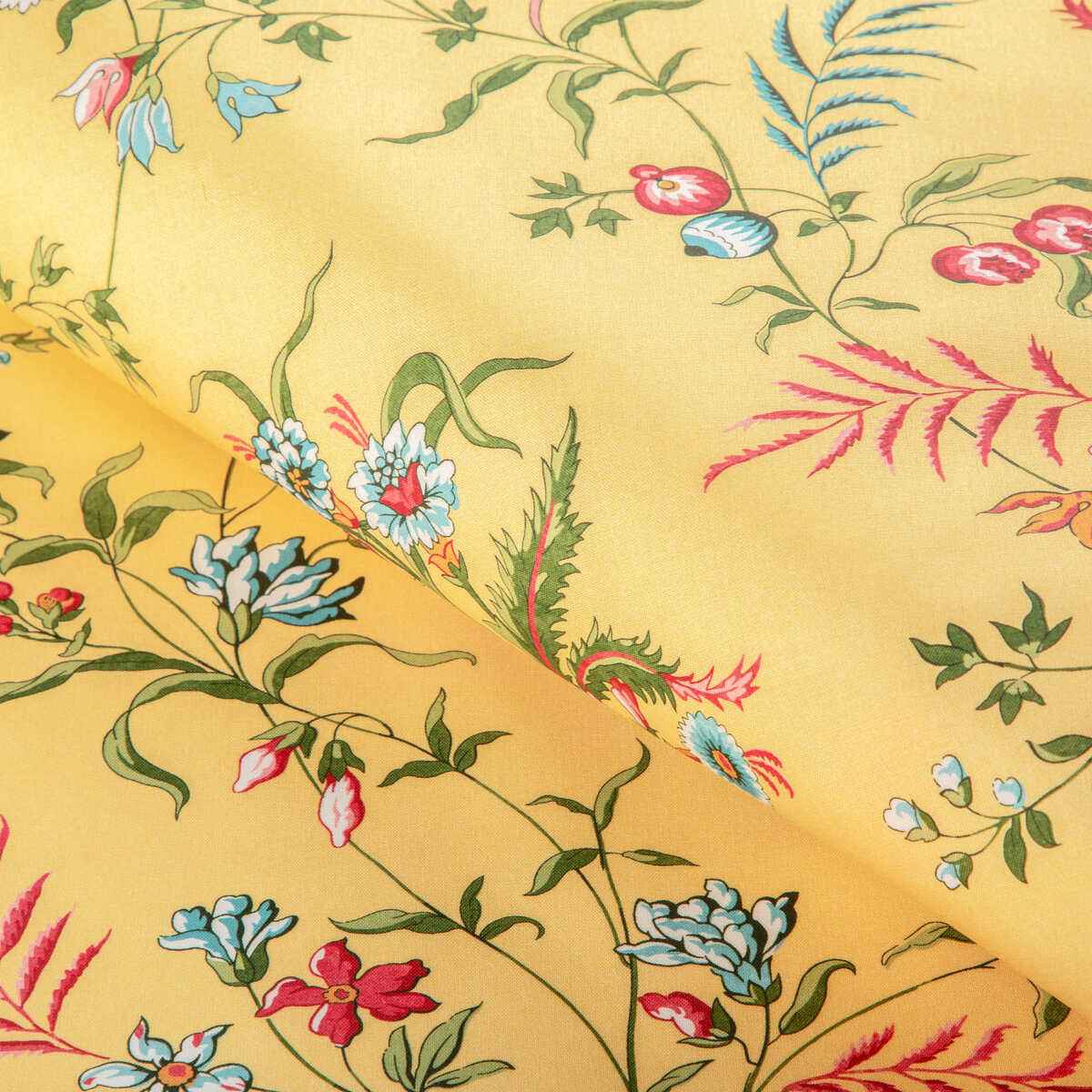 80231074300 Chancay Print Sun Leaf Brunschwig Fils Fabric - BRUNSCHWIG & FILS Fabric