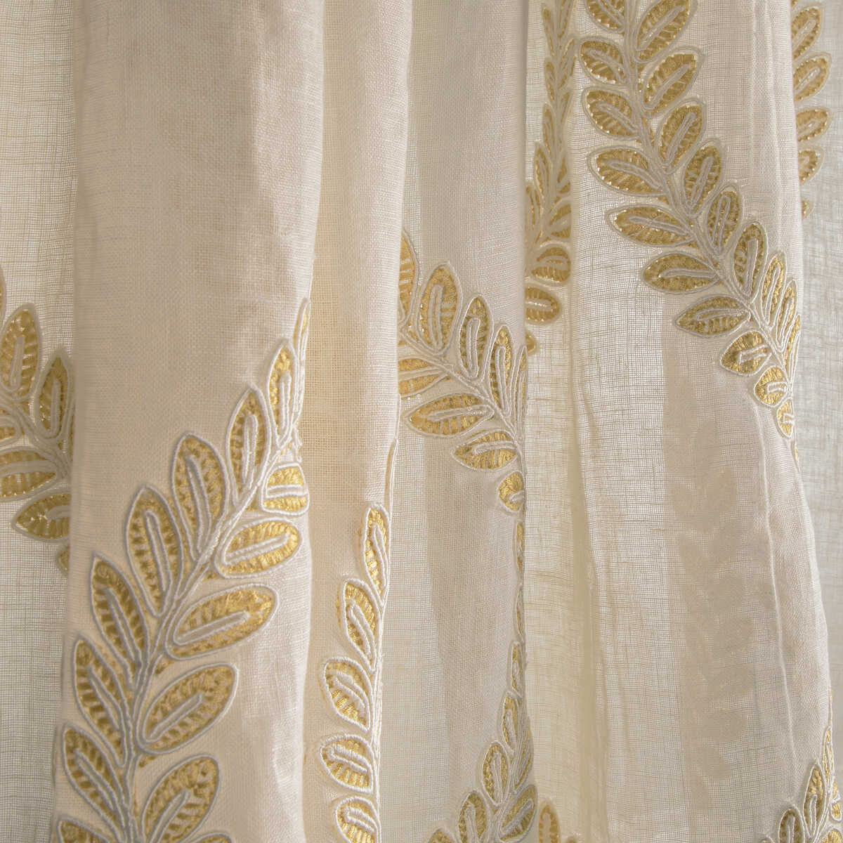Camus Sheer - Yellow - BRUNSCHWIG & FILS Fabric