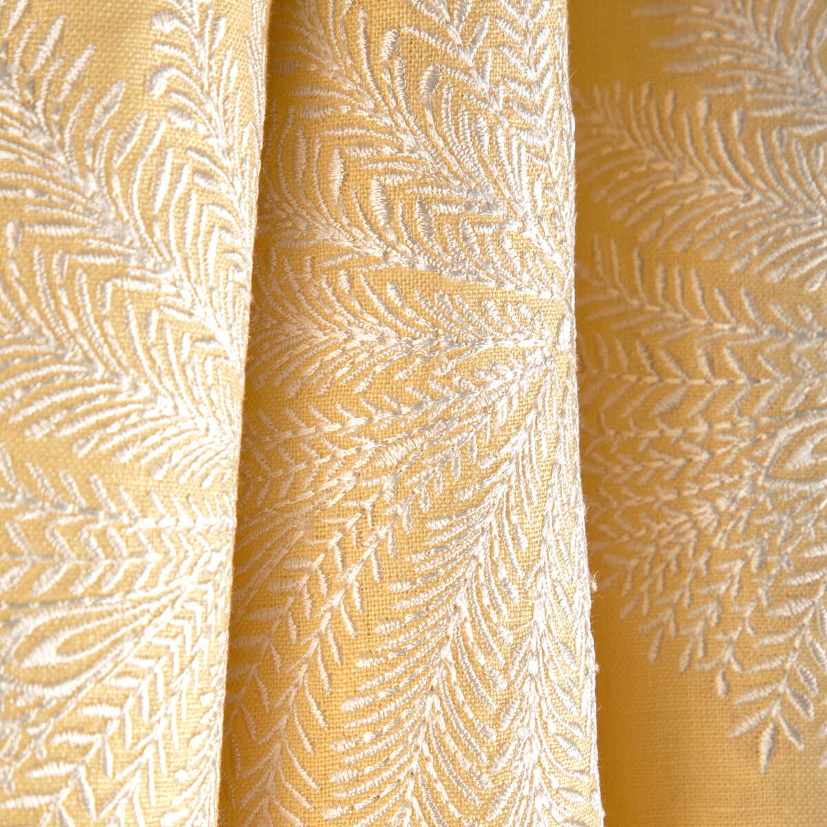 Maelle Emb - Canary - BRUNSCHWIG & FILS Fabric