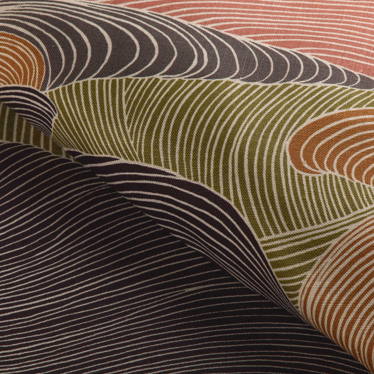 Tourbillon Print - Multi - BRUNSCHWIG & FILS Fabric