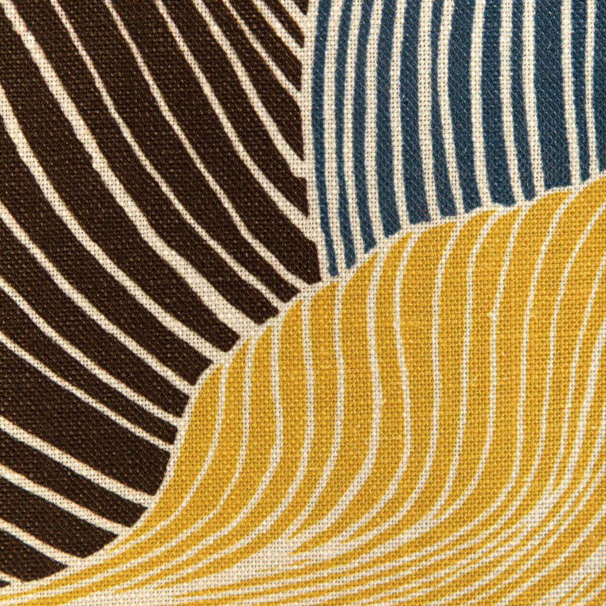 Tourbillon Print - Topaz - BRUNSCHWIG & FILS Fabric