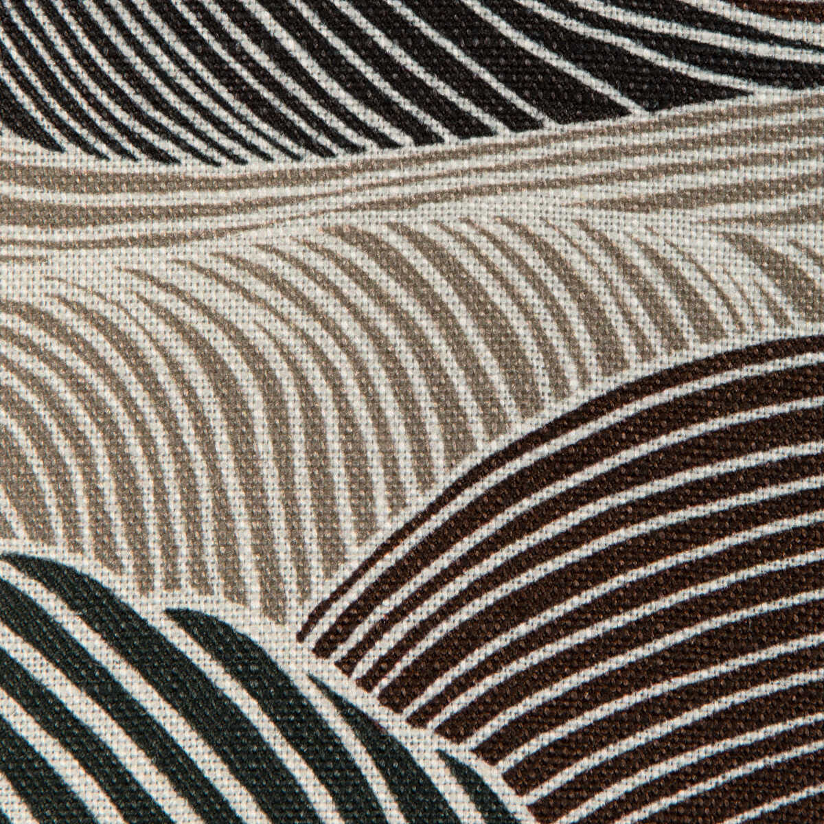 Tourbillon Print - Stone - BRUNSCHWIG & FILS Fabric