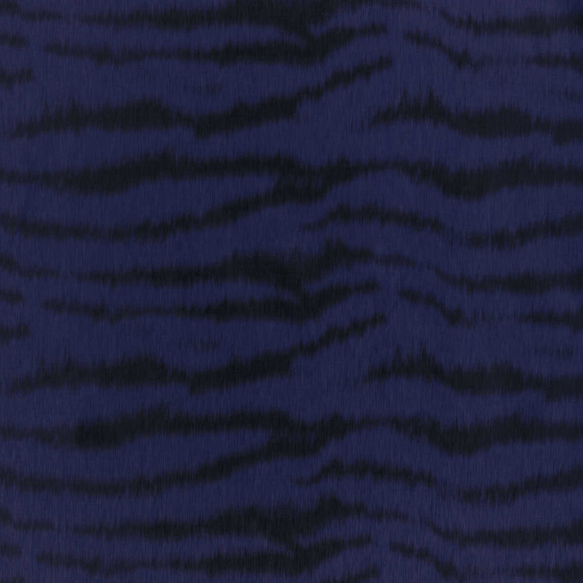 Tigre Warp Print - Lapis - BRUNSCHWIG & FILS Fabric