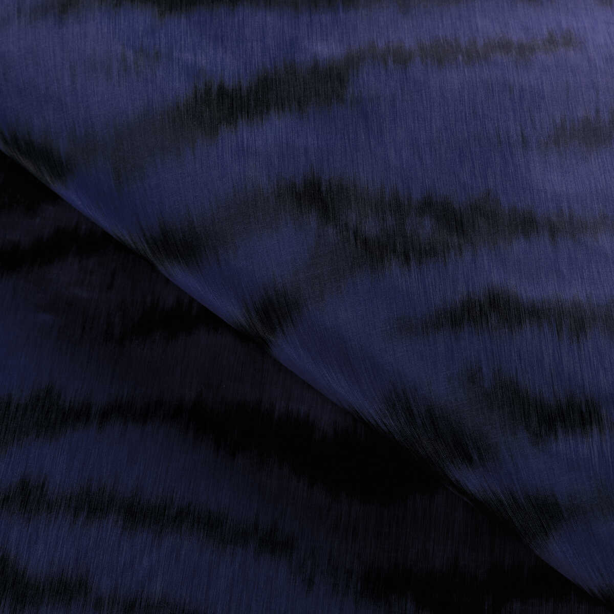 Tigre Warp Print - Lapis - BRUNSCHWIG & FILS Fabric