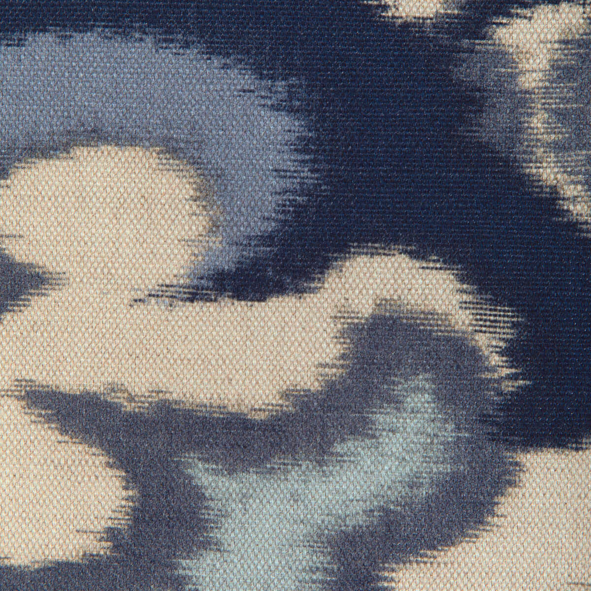 Stratus Print - Sky/Lapis - BRUNSCHWIG & FILS Fabric