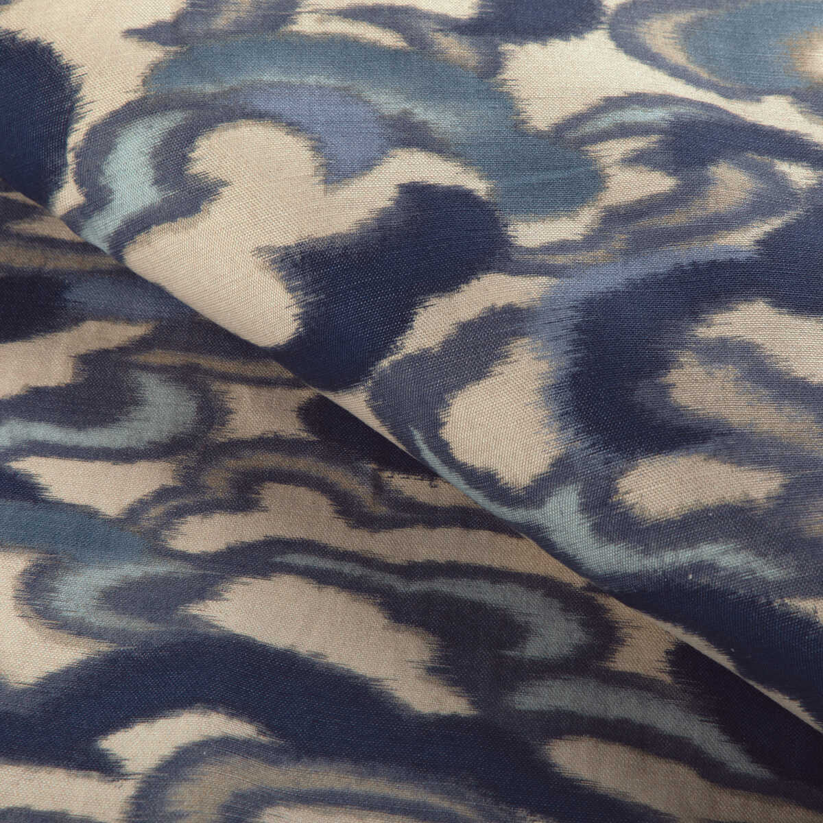 Stratus Print - Sky/Lapis - BRUNSCHWIG & FILS Fabric