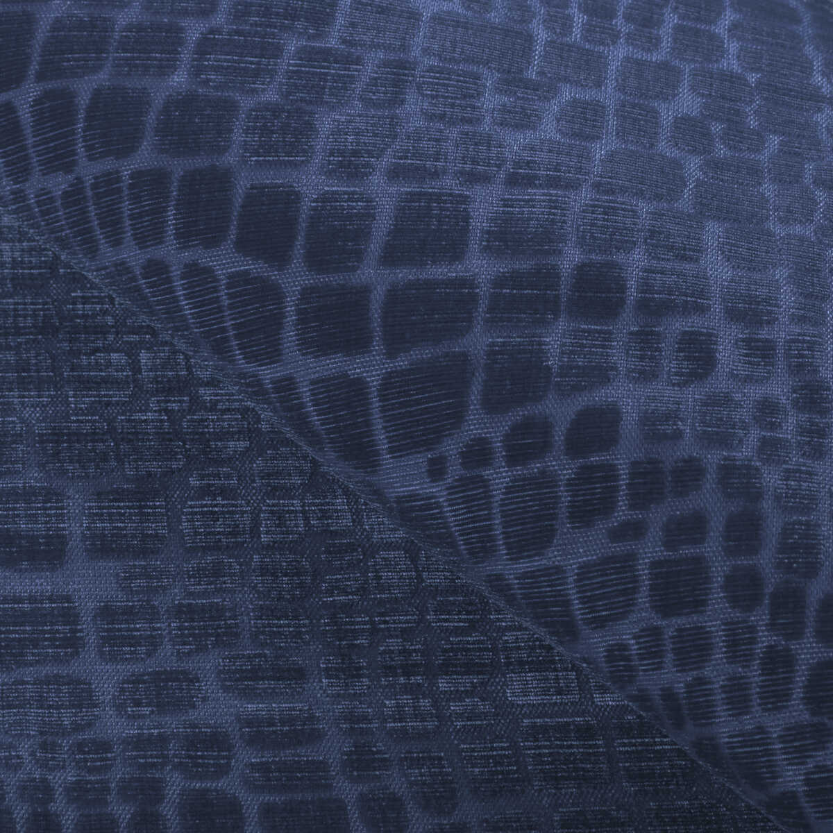 Croc Velvet - Sapphire - BRUNSCHWIG & FILS Fabric