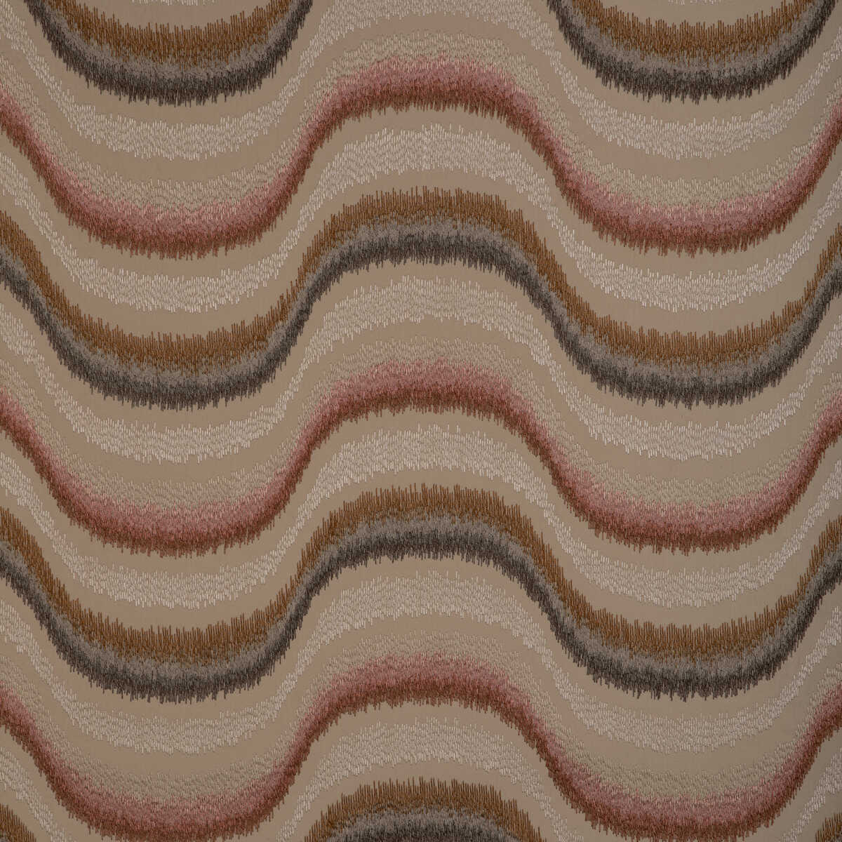 Du Son Emb - Granite - BRUNSCHWIG & FILS Fabric