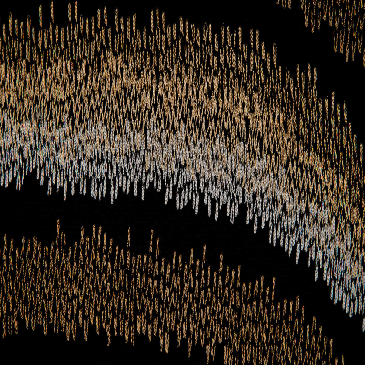 Du Son Emb - Onyx - BRUNSCHWIG & FILS Fabric