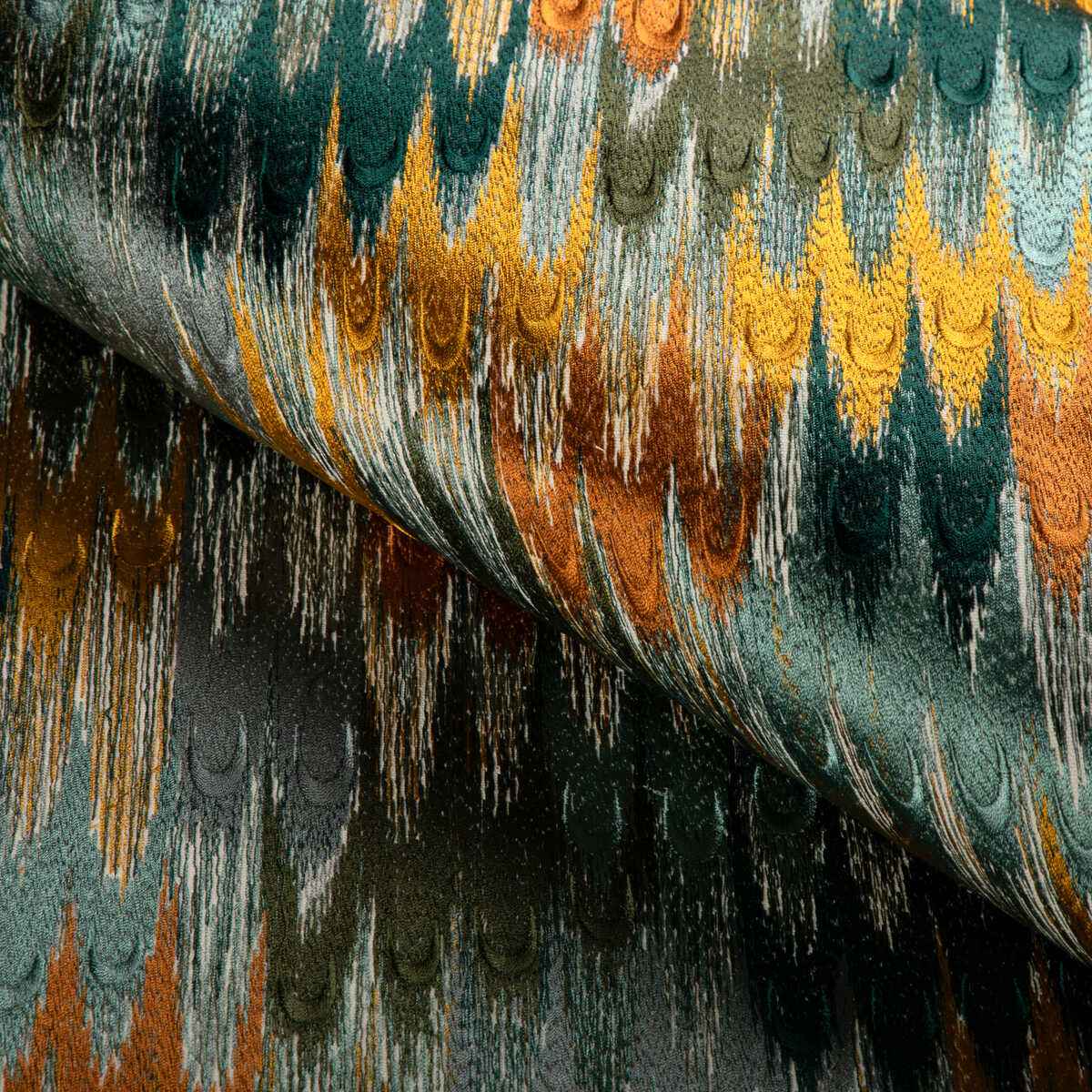 80231423540 Duval Emb Teal Topaz Brunschwig Fils Fabric - BRUNSCHWIG & FILS Fabric