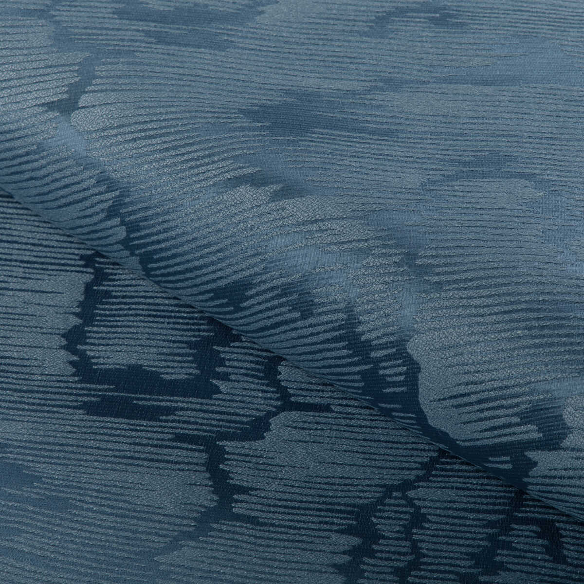Lyon Weave - Blue - BRUNSCHWIG & FILS Tela