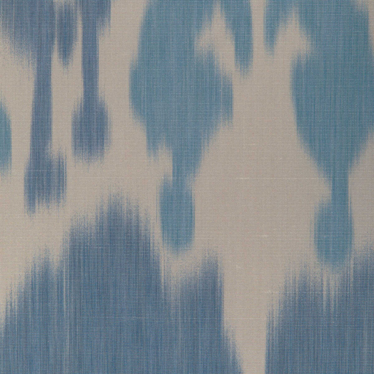 Bukara Warp Print - Blue - BRUNSCHWIG & FILS Tela
