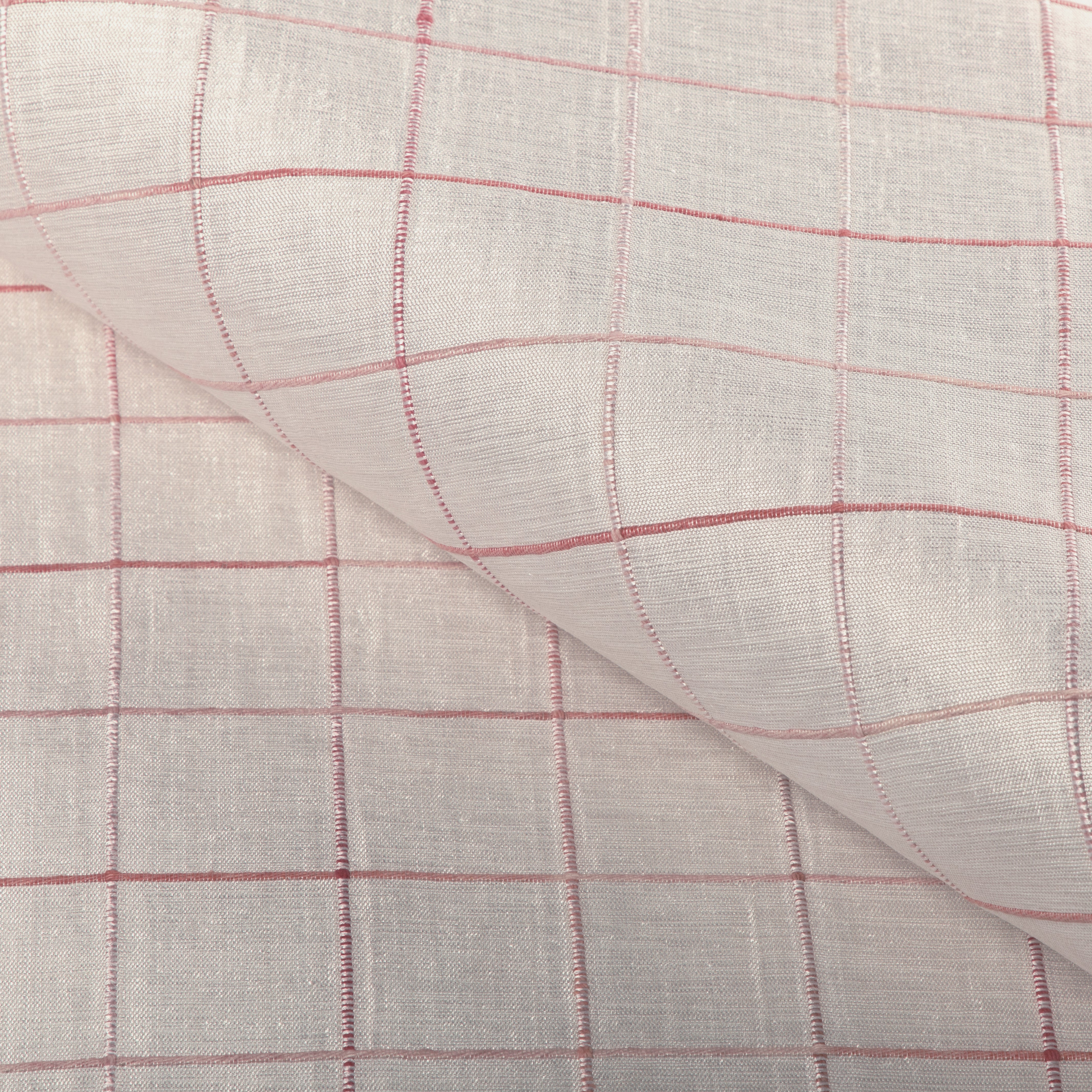 Moulin Check - Rose - Brunschwig & Fils Fabric