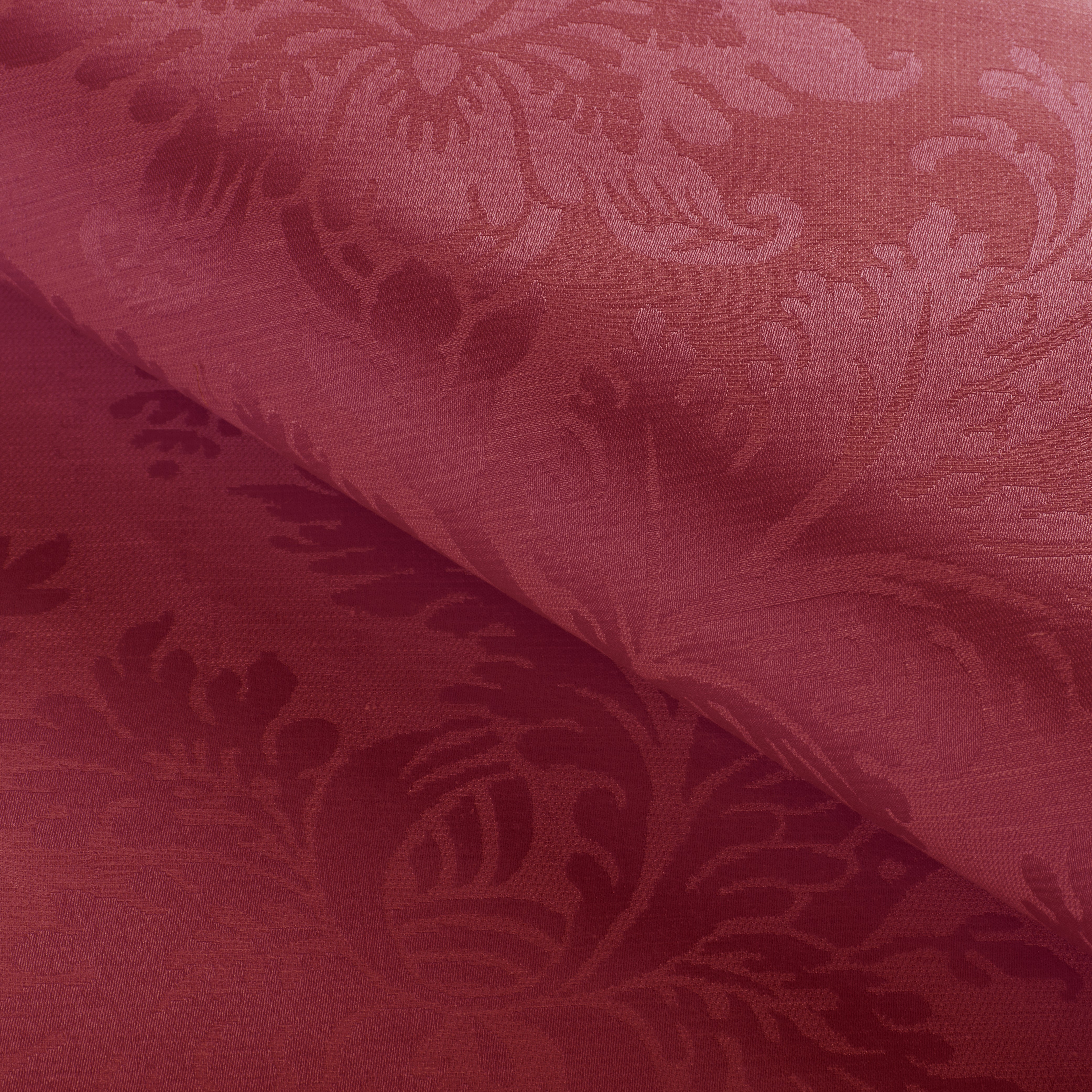 Arnaud Damask - Red - Brunschwig & Fils Fabric