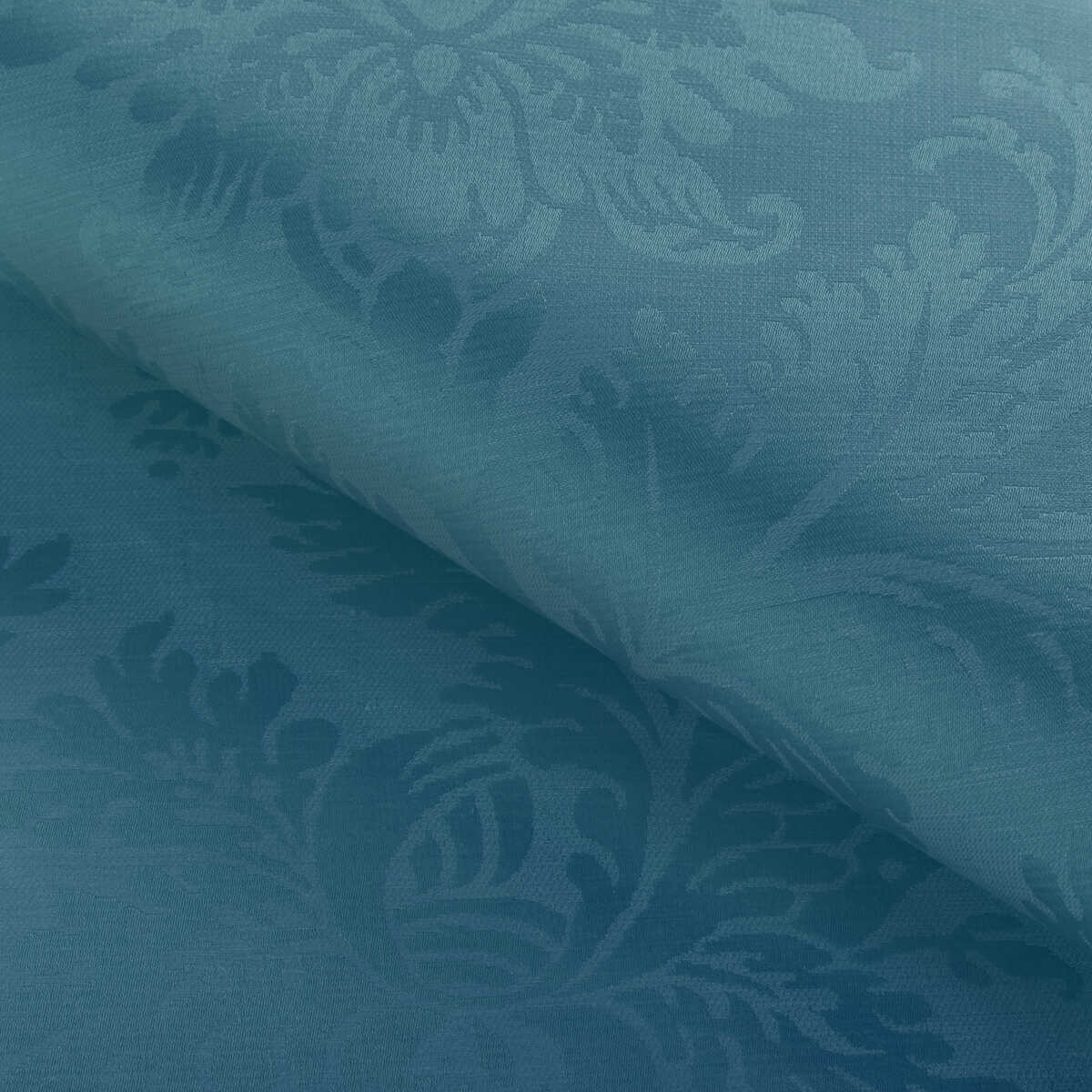Arnaud Damask - Blue - BRUNSCHWIG & FILS Fabric