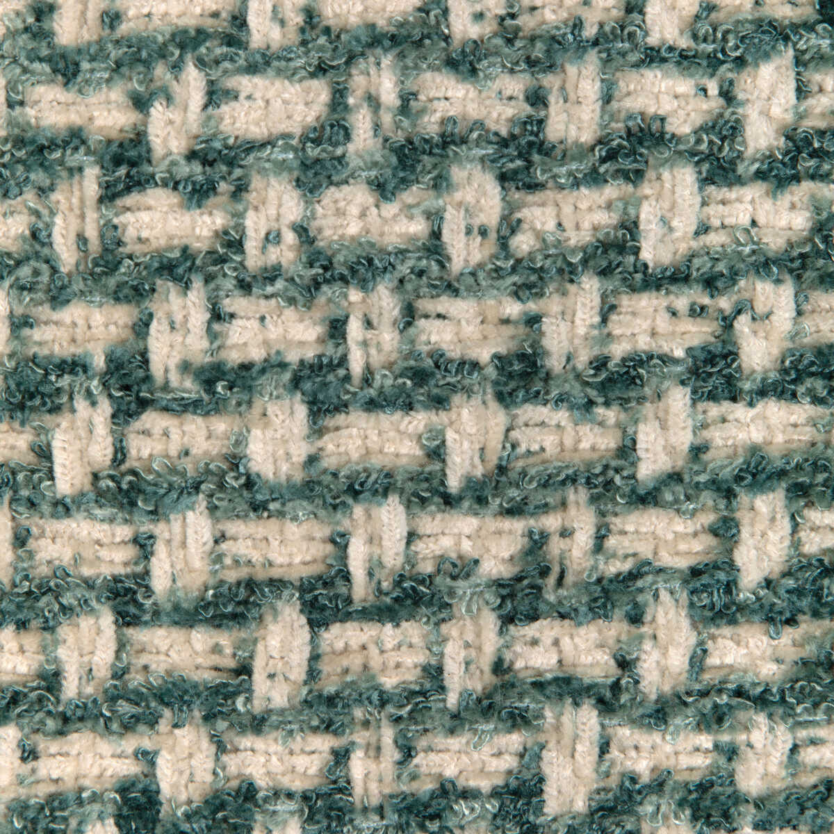 Nivolet Texture - Teal - BRUNSCHWIG & FILS Tela