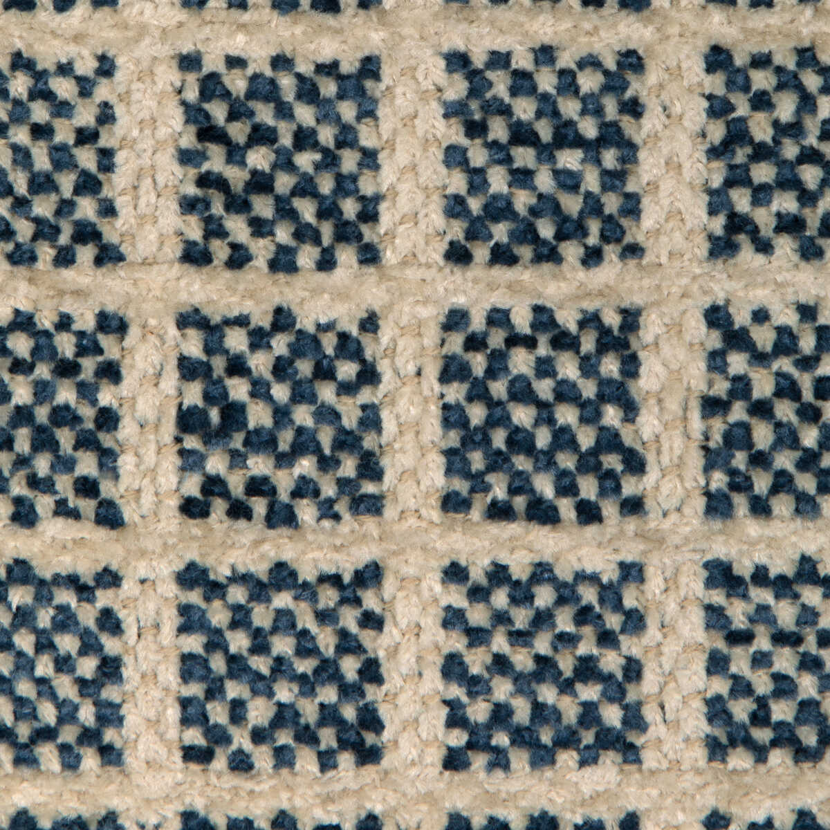 Chiron Texture - Blue - BRUNSCHWIG & FILS Tela