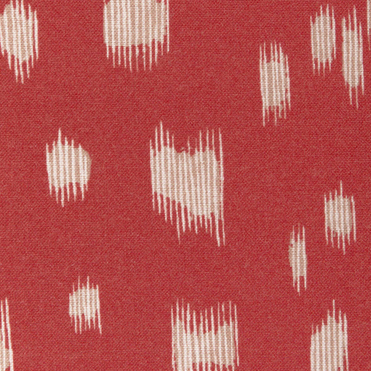 Les Touches Reverse - Red - BRUNSCHWIG & FILS Fabric
