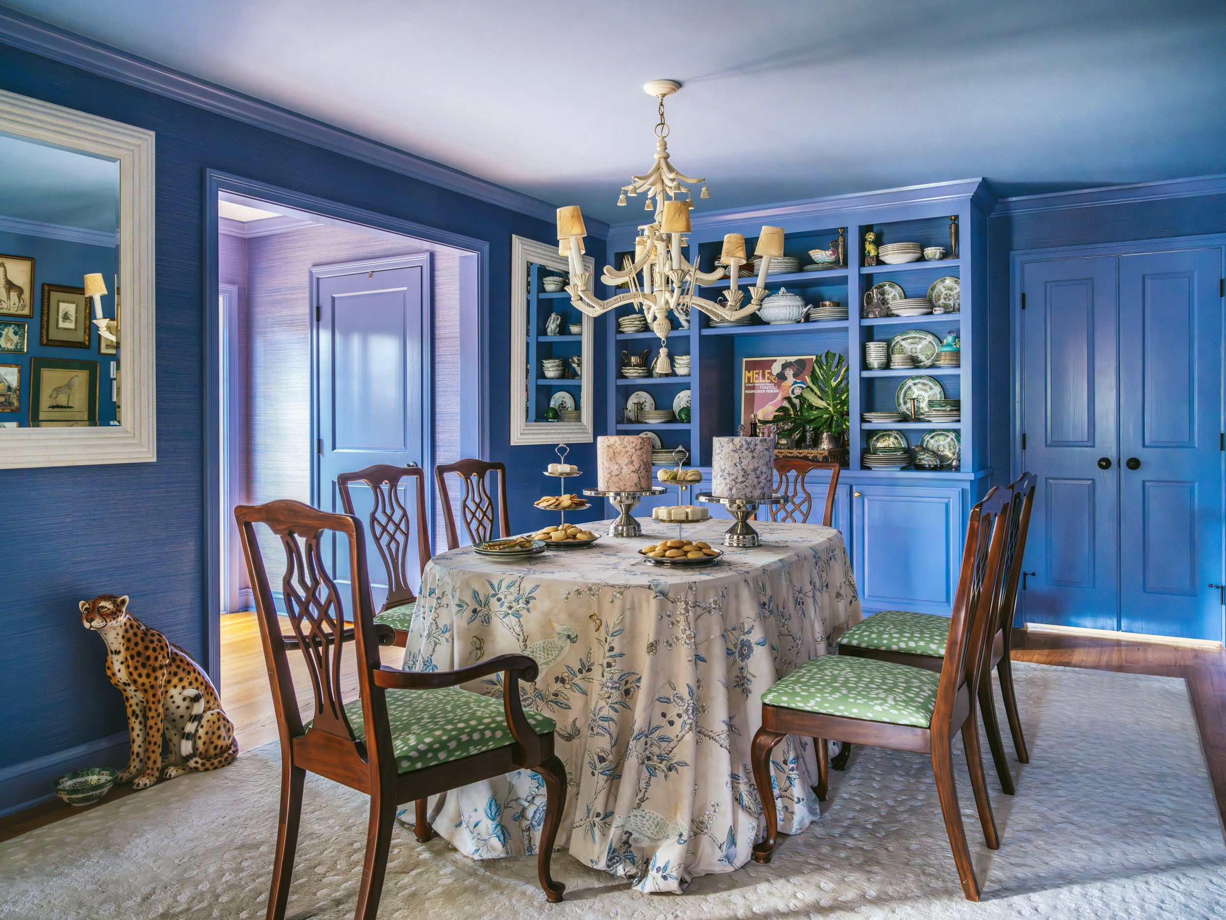 Les Touches Reverse - Leaf - Brunschwig & Fils Fabric
