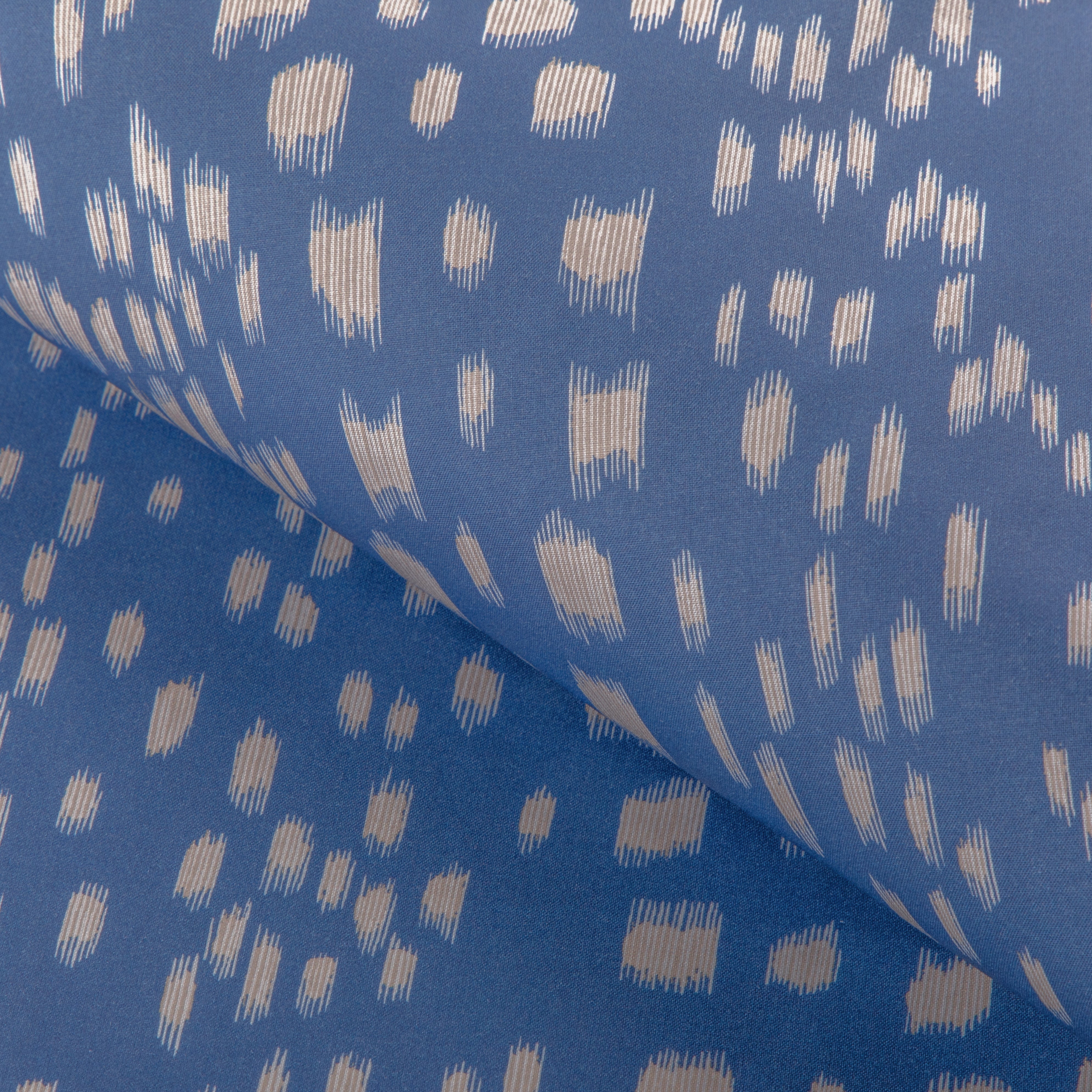 Les Touches Reverse - Blue - Brunschwig & Fils Fabric