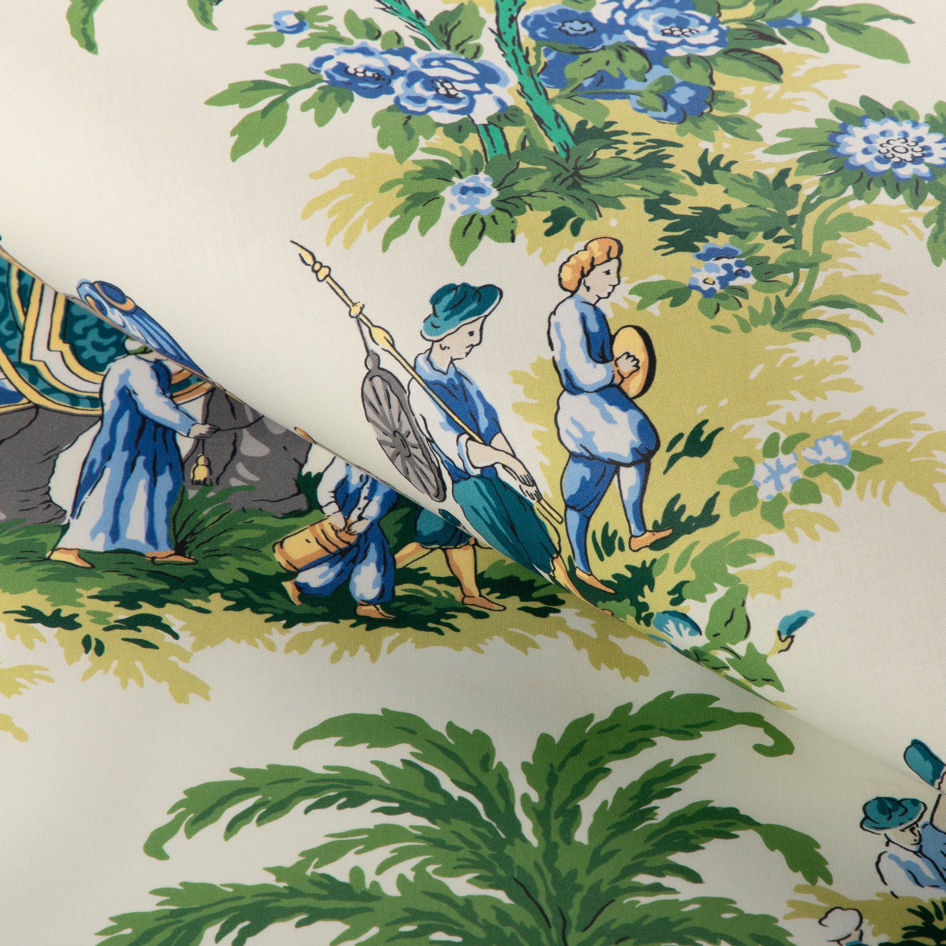 Beauport Promenade - Forest - Brunschwig & Fils Fabric