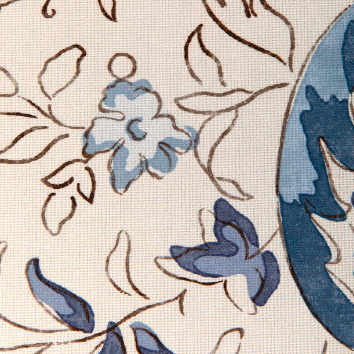Riviere Print - Sky - BRUNSCHWIG & FILS Fabric