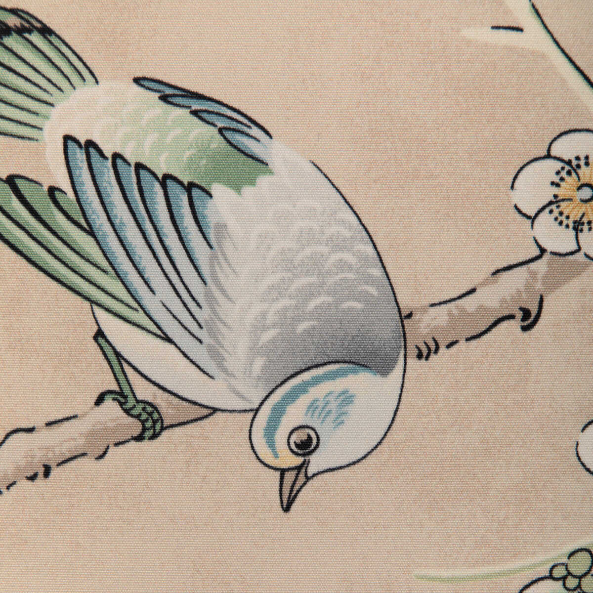 Kanchou Print - Sand - BRUNSCHWIG & FILS Fabric