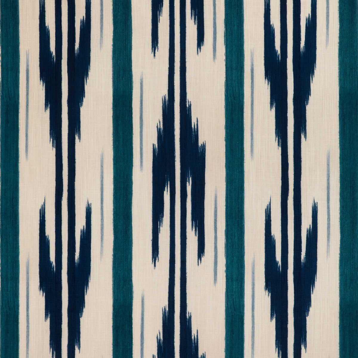 Le Mistral Print - Indigo - BRUNSCHWIG & FILS Fabric