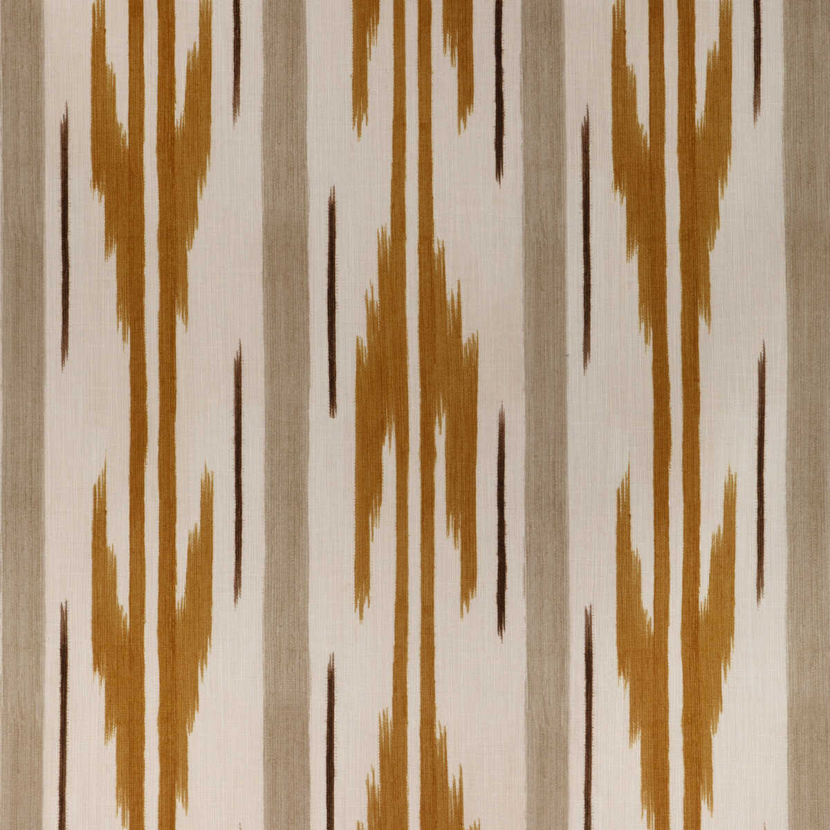 Le Mistral Print - Ochre - BRUNSCHWIG & FILS Tela