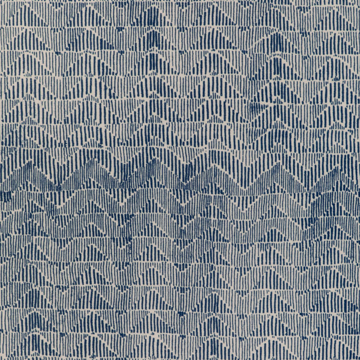 Les Cigales Print - Indigo - BRUNSCHWIG & FILS Tela