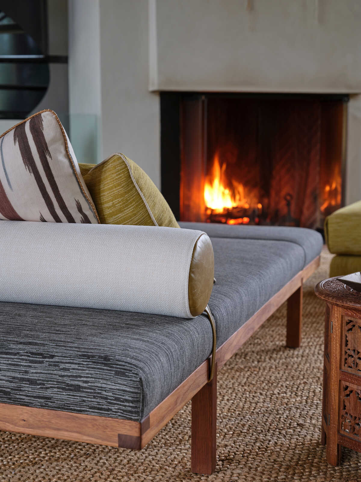 Les Canevas Plain - Bone - BRUNSCHWIG & FILS Tela