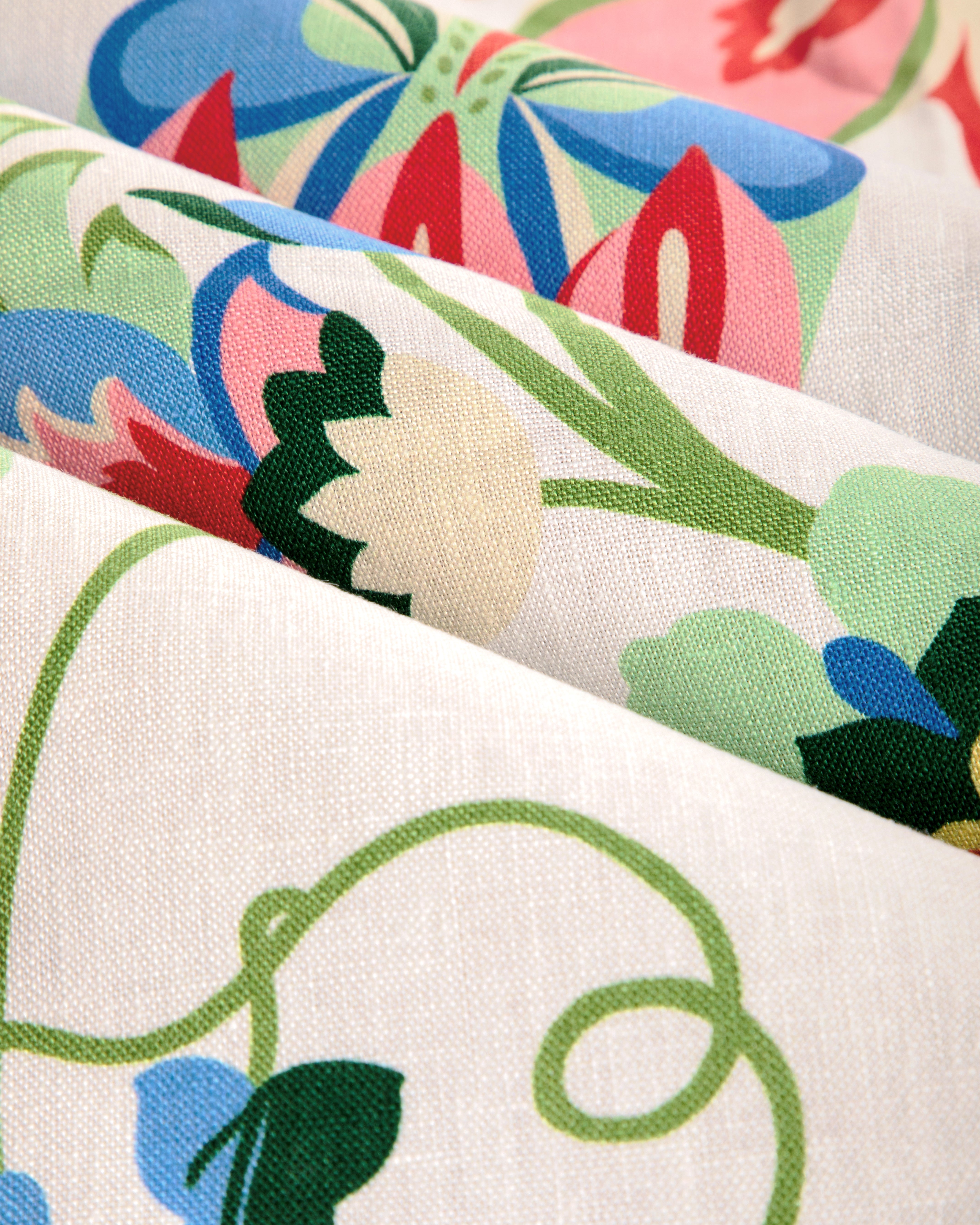 Botanique Print - Multi - Brunschwig & Fils Fabric