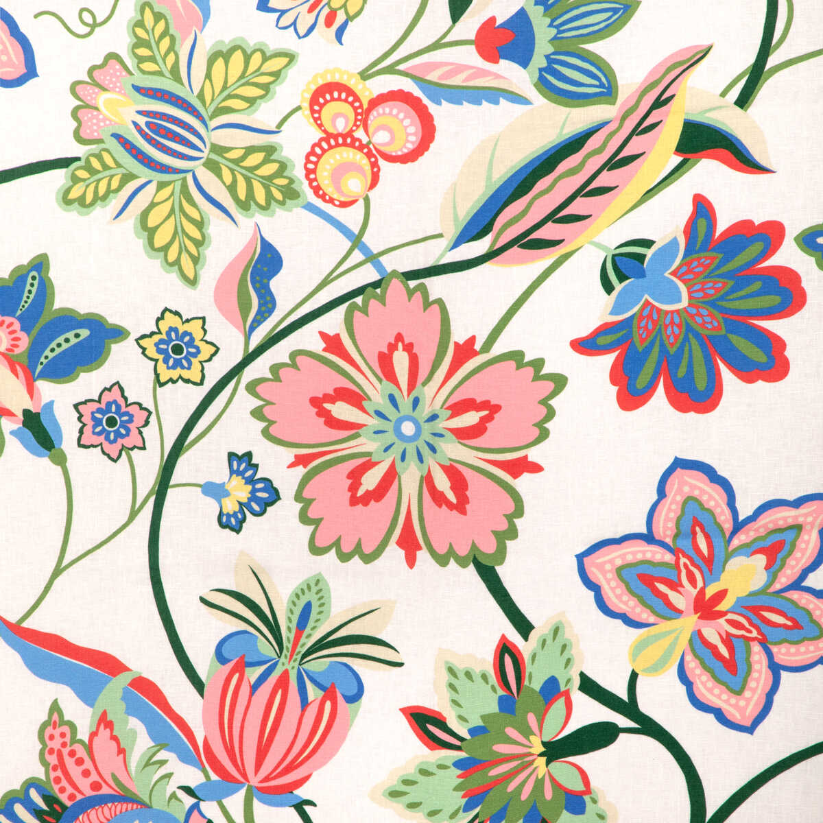 Botanique Print - Multi - BRUNSCHWIG & FILS Tela