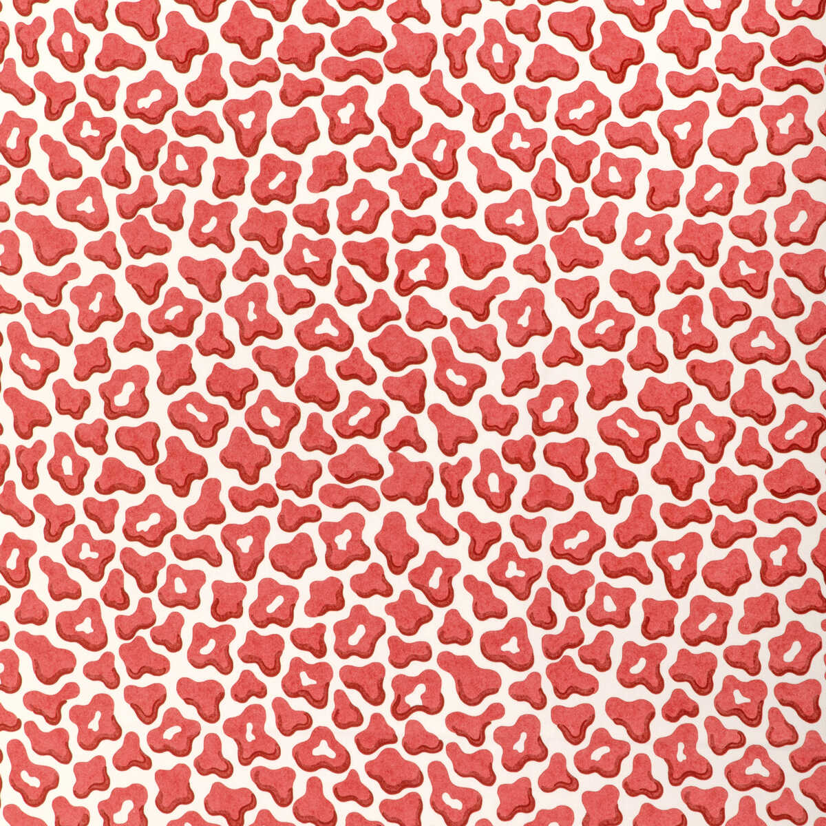 Guepard Print - Rouge - BRUNSCHWIG & FILS Tela