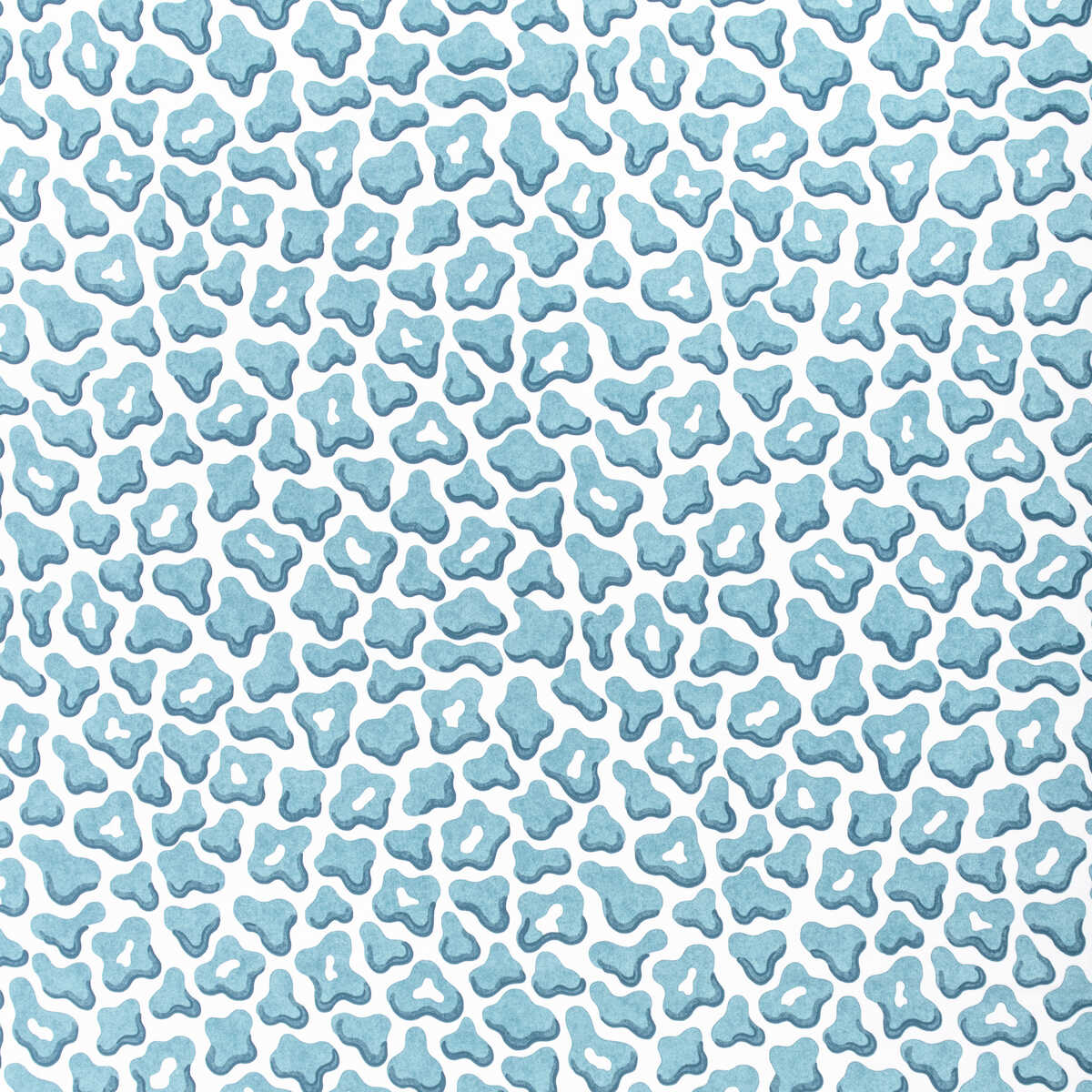 Guepard Print - Aqua - BRUNSCHWIG & FILS Tela