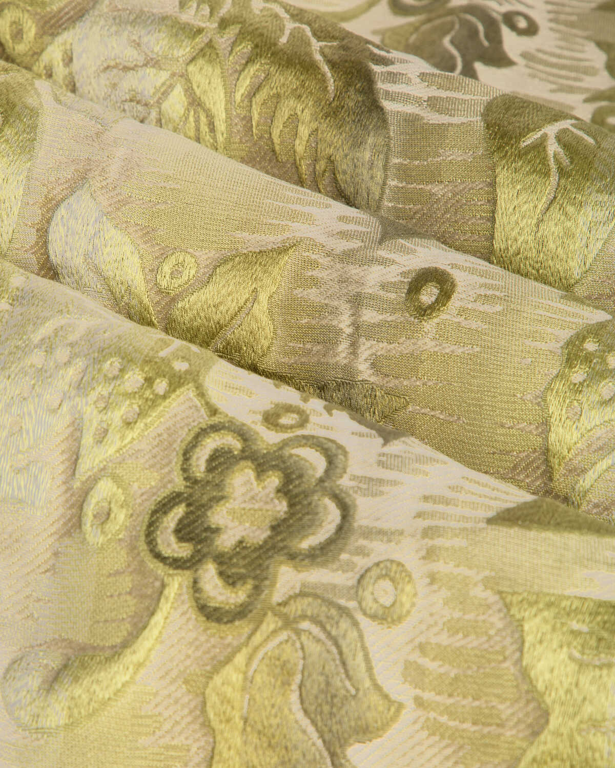 Primavera Brocatelle - Leaf - BRUNSCHWIG & FILS Fabric