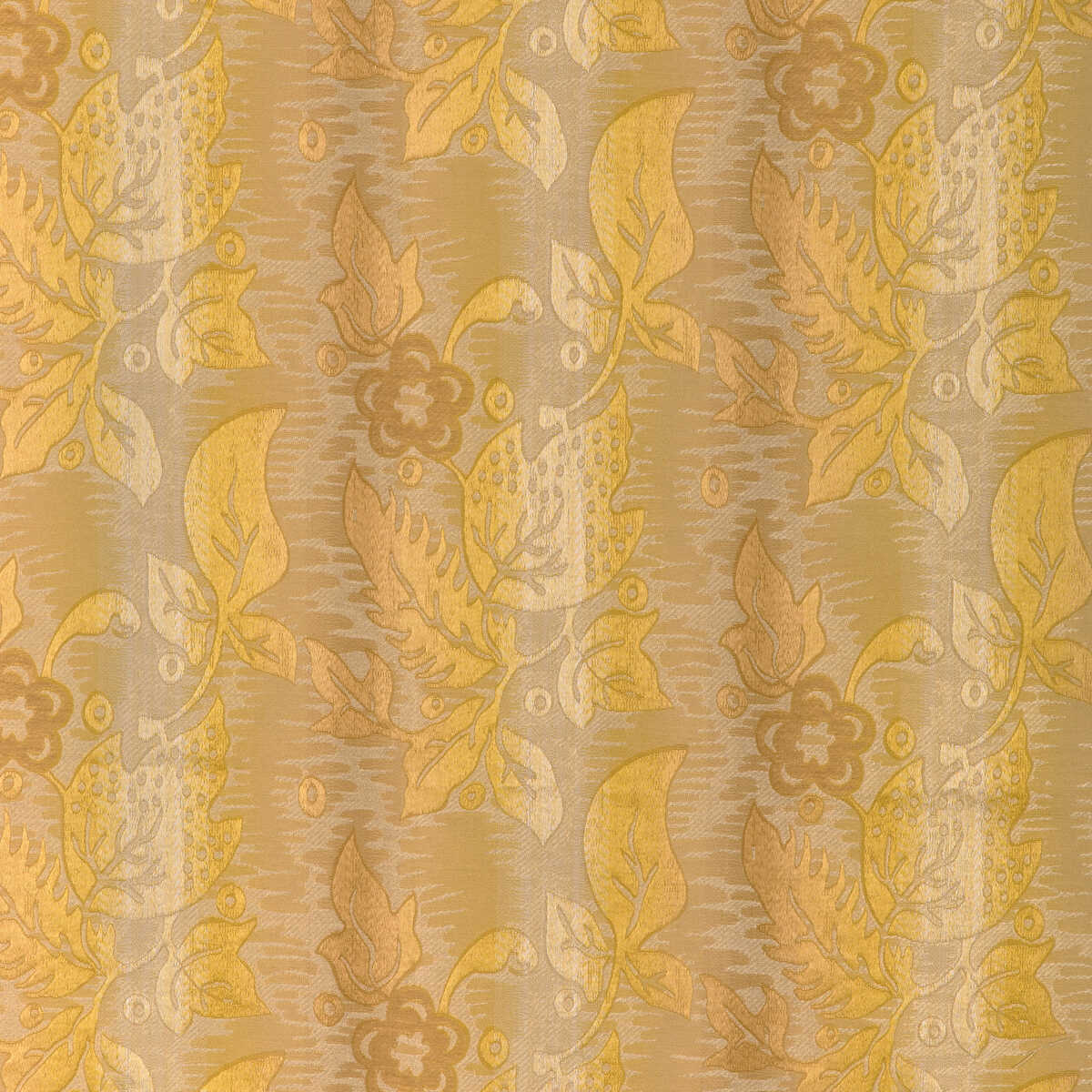 Primavera Brocatelle - Canary - BRUNSCHWIG & FILS Fabric