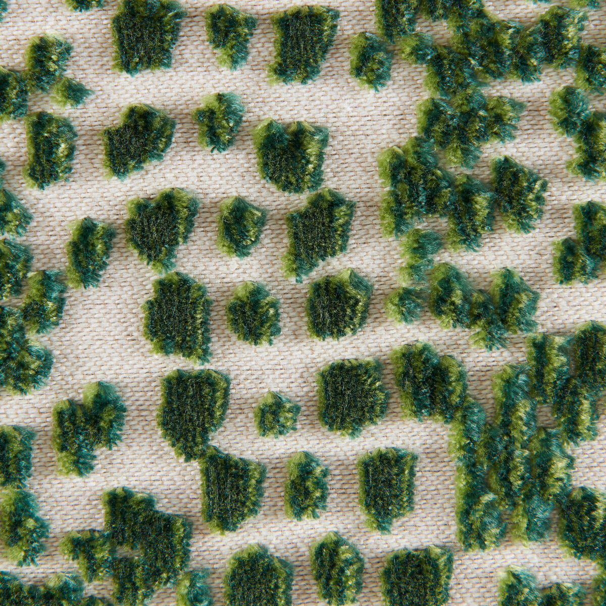 Les Touches Velvet - Green - Brunschwig & Fils Fabric