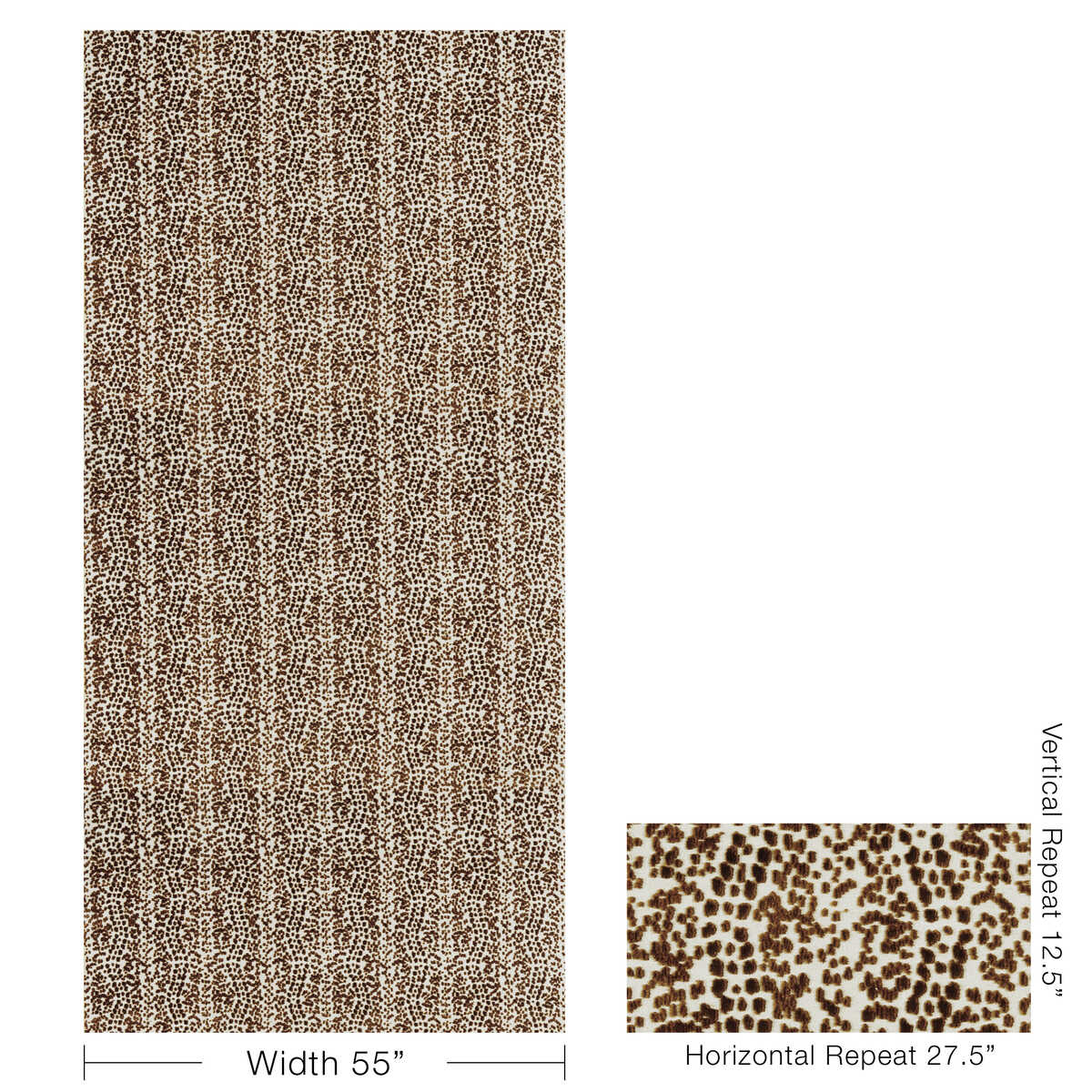 Les Touches Velvet - Cognac - BRUNSCHWIG & FILS Tela