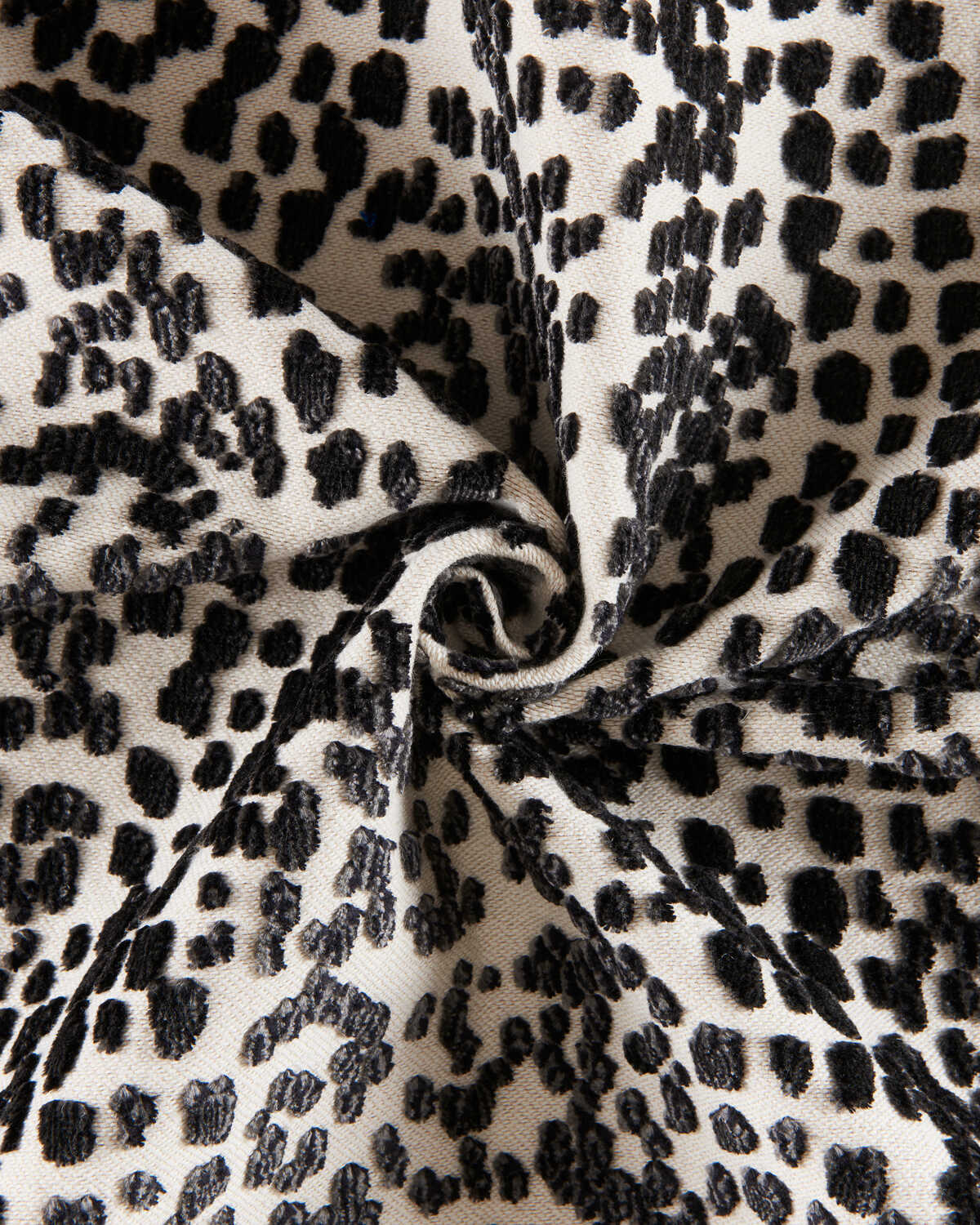 Les Touches Velvet - Noir - BRUNSCHWIG & FILS Tela