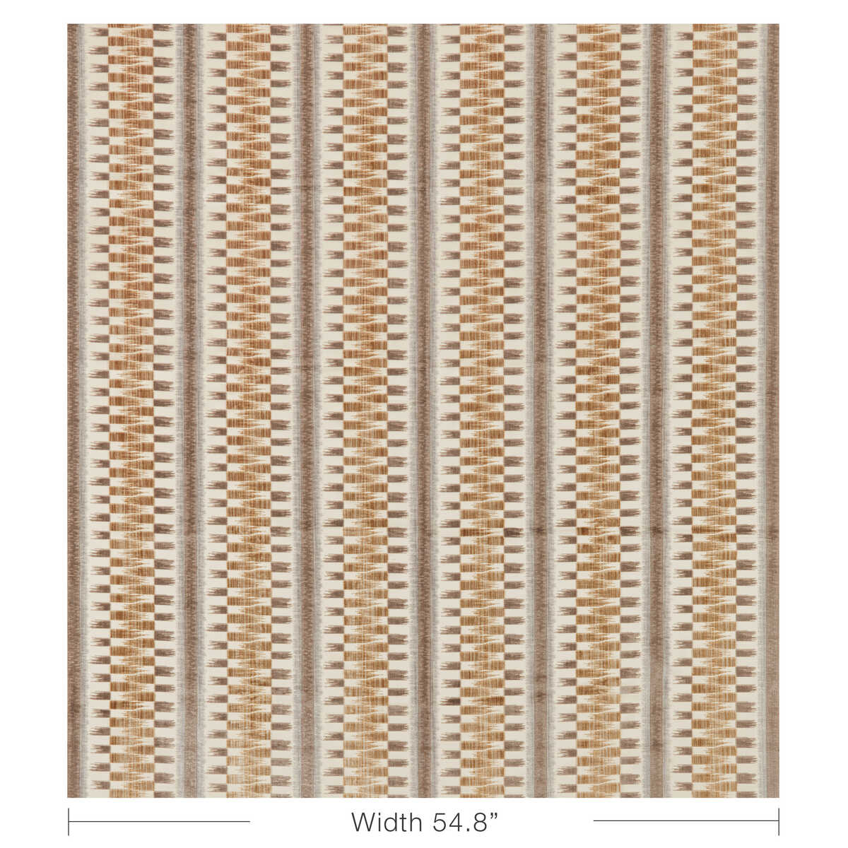 Flamme Velvet - Beige - BRUNSCHWIG & FILS Tela