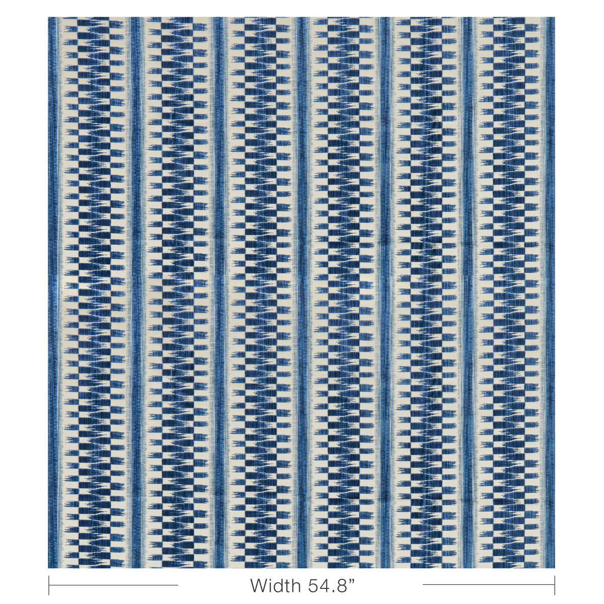 Flamme Velvet - Blue - BRUNSCHWIG & FILS Tela