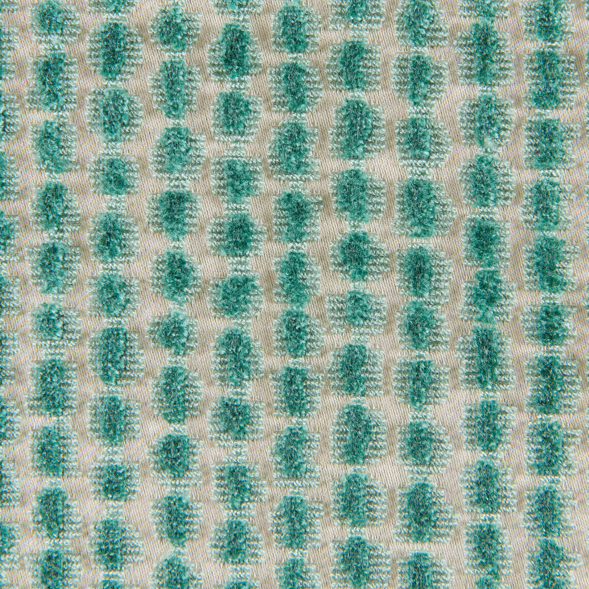 Templon Velvet - Teal - BRUNSCHWIG & FILS Tela