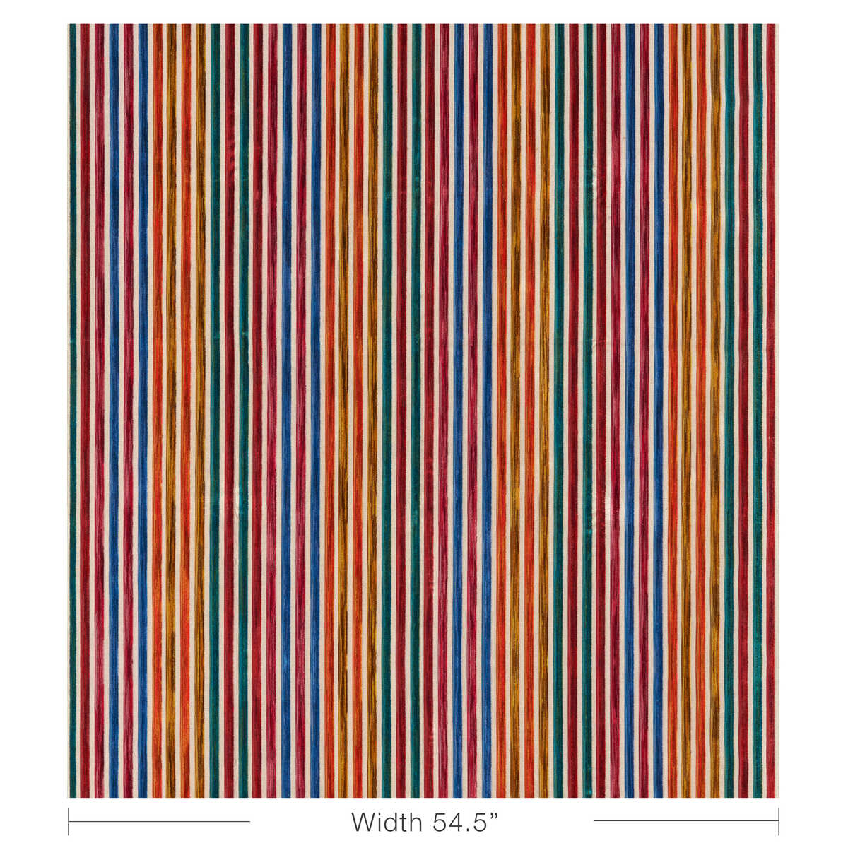 Lien Velvet - Jewel - BRUNSCHWIG & FILS Tela
