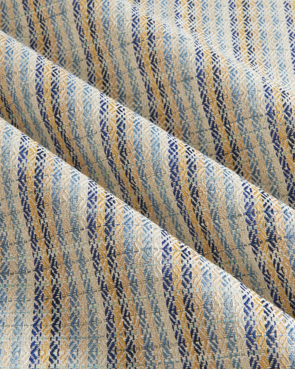 Moret Weave - Blue/Gold - BRUNSCHWIG & FILS Fabric