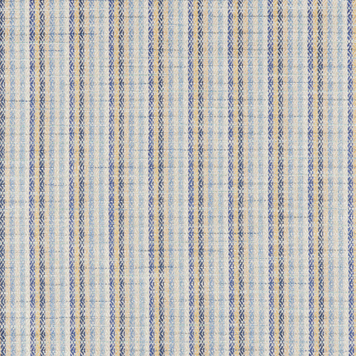 Moret Weave - Blue/Gold - BRUNSCHWIG & FILS Fabric