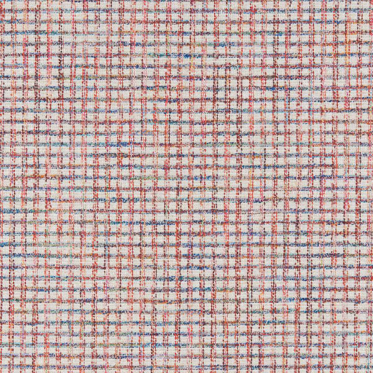 80251071950 Leroux Weave Red Blue Brunschwig Fils Fabric