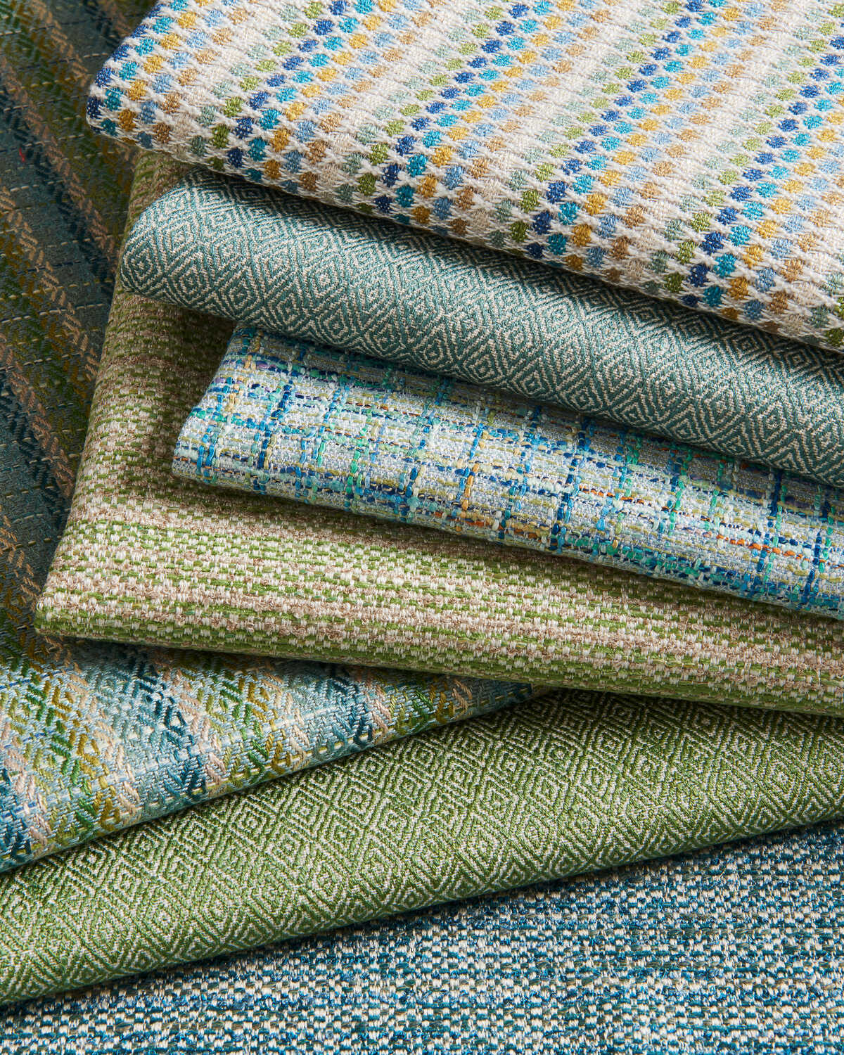 Marcilly Weave - Marine - BRUNSCHWIG & FILS Tela