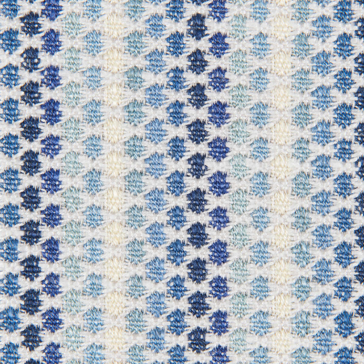 Marcilly Weave - Blue - BRUNSCHWIG & FILS Tela